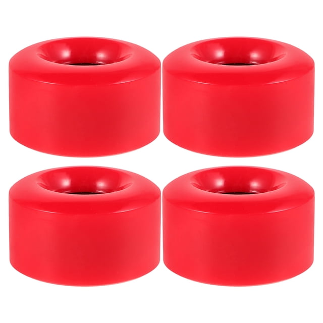 KAKOWELY Roues de Patinage 4 Pcs Patins à Roulettes Roues en PU pour Patinage Remplacement Roues de Patins à Roulettes Fournitures de Patinage à Roulettes