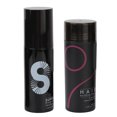 thumbnail image 4 of Set de fibras para el cabello Sincero color Marrón oscuro con Aplicador y spray fijador, 4 of 10