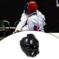 thumbnail image 2 of Boxeo Headgear Kickboxing Casco Protección Amortiguación Protector facial Transpirable Color Negro L Zulema Casco de boxeo, 2 of 8