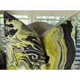 thumbnail image 2 of Plutus Coussin en Forme de Marbre Fait Main, (12 Pouces x 25 Pouces), 2 of 2
