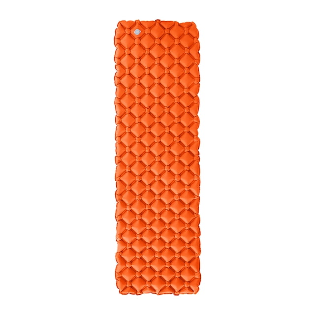 Hearth & Gear Camping Sleeping Pad Inflatable Camping Sleeping Pad Sleeping Mat For Camping Backpacking Hiking Blue Camping Backpack for Women Hiking Camping Gear Sleeping Pad Straps Women Hiking Gear