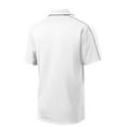 thumbnail image 6 of Sport-Tek Micropique Sport Wick Piped Polo-3XL (White/ Iron Grey), 6 of 6