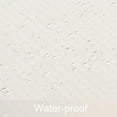 thumbnail image 6 of RONSHIN Waffle Kitchen Tier Curtains Short Length Water Repellent Rod Pocket Half Window Covering Curtain for Bathroom Bedroom (30*24inch/30*36inch, 1 Pair), 6 of 7