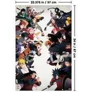 Naruto Shippuden - Face-Off Wall Poster, 22.375 x 34
