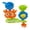 A8-Yellow, variant on Bath Toys for Toddlers Waterproof Suction Cup Water Play Set for 1-3 Year Old Boys Girls Interactive Floating Squirt Stack Bath Time Toys for Infant Bathtub Shower,Yellow