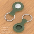 thumbnail image 1 of Estuche de silicona Locator Tracker para cubierta protectora Airtags (verde oscuro), 1 of 9