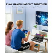 ESYWEN Switch 2 Controller Charger for Nintendo 2 Joy Cons, Switch 2 Accessories with 20 Switch Games Slots, Switch Console Store
