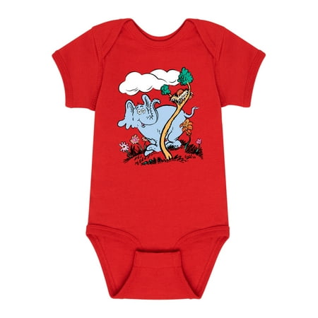 

Dr. Seuss - Horton Hatches the Egg - Trees and Flowers - Infant Baby One Piece
