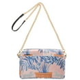 thumbnail image 2 of FORMRS Women Crossbody Purse with Chain Strap Vegan Leather Shoulder Handbag, Pink Leaves, 2 of 7