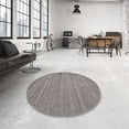 thumbnail image 4 of Ahgly Company Machine Washable Indoor Rectangle Contemporary Army Brown Area Rugs, 8' x 10', 4 of 7