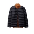 thumbnail image 1 of iHPH7 Quilted Jackets for Women Zip Up Jackets for Women Mid Length Puffer Coats for Women Warm Winter Coats for Women Warm Jackets for Women Oversized Puffer Jacket Women Black L, 1 of 2