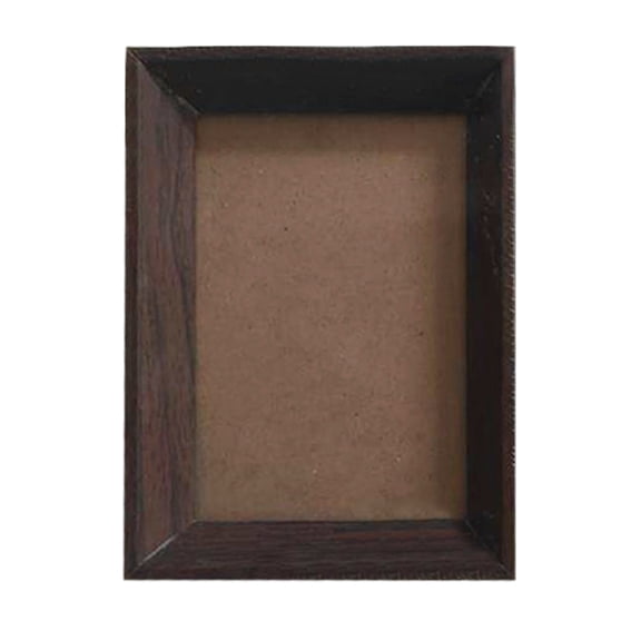 Photo Frame for Displaying Memories in Home Stylish Tabletop Favorite Modern Metal and Wood Construction