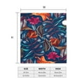 thumbnail image 5 of Fotbe Tropical Flower Mailbox Covers Post Letter Box Cover Garden Decor Standard Size-21x18 in, 5 of 9