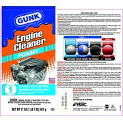 Gunk FEB1-12PK 'Engine Brite' Engine Cleaner Foam - 17 oz, Case of 12