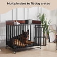 thumbnail image 6 of Chew Proof Dog Crate Pad - Indestructible Durable Dog Bed for Aggressive Chewers, Machine Washable & Waterproof Indoor Outdoor Tough Kennel Pad for Large Dogs (Large (28"x41")), 6 of 6