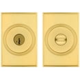 thumbnail image 5 of Kwikset 740SOKTRCT-4S Sora Single Cylinder Keyed Entry Door Knob Set - Brass, 5 of 7