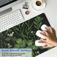 thumbnail image 4 of Large Mouse Pad for Desk: XXL Extended Gaming Pad, Durable Stitched Edges, Non-Slip Rubber Base, Keyboard Mouse Mat Ideal for Work, Gaming, Office, Home - Unique Weeds Design 31.5 x 11.8 inch, 4 of 7