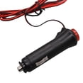thumbnail image 3 of 1.5m Male Car Cigarettes Socket Power Plug Adapter On Off Switch Fuse 12V 5W Cigar-Lighter Power Cord Wire Adapter ABS Auto Part, 3 of 12
