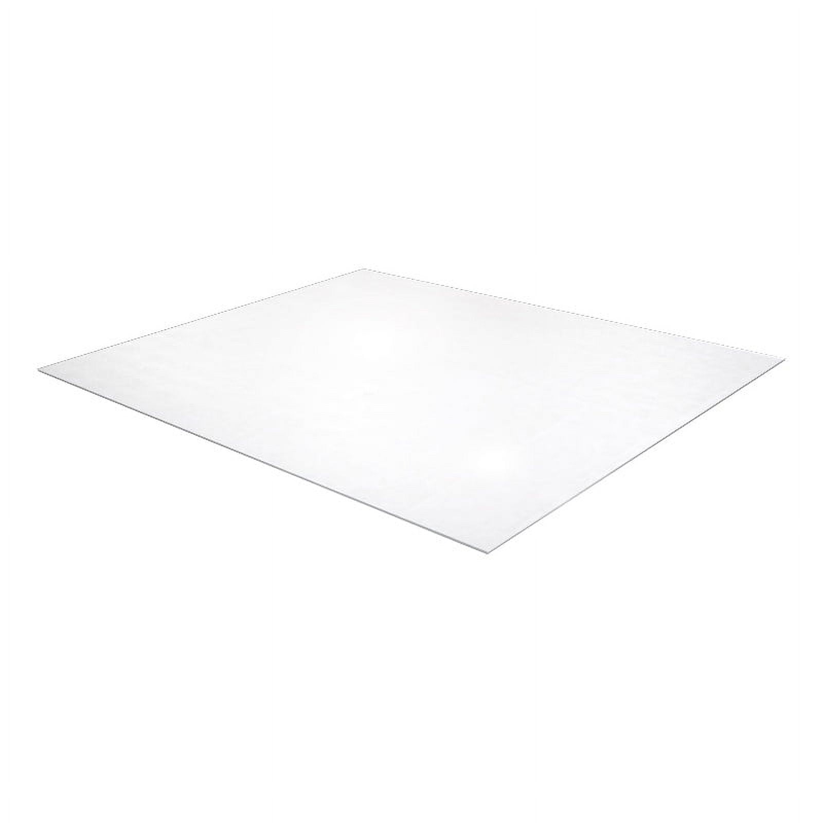 Floortex® XXL Polycarbonate Rectangle Chair Mat Hard Floors 48" x 118"