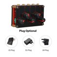 thumbnail image 2 of Mezclador Mezclador estéreo de línea de 4 canales Mezclador de audio Módulo mezclador pasivo 4 en 1 salida Mini mezclador de audio estéreo de 4 vías 4 entradas de audio a 1 salida Ultracompacto Bajo n Irfora Mezclador, 2 of 6