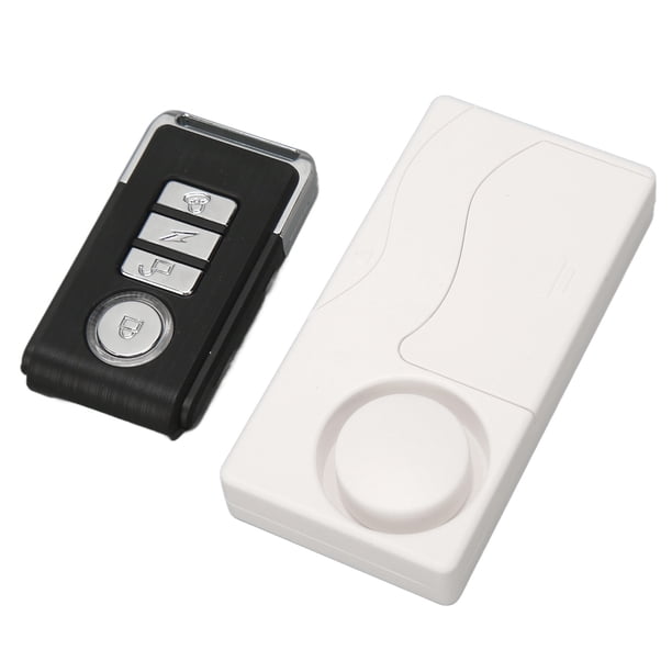 Sensor De Seguridad Para El Hogar, Alarma De Puerta Inalámbrica Multifuncional Antirrobo Activada Magnéticamente, Fácil Instalación Con Control Remoto Para Hoteles