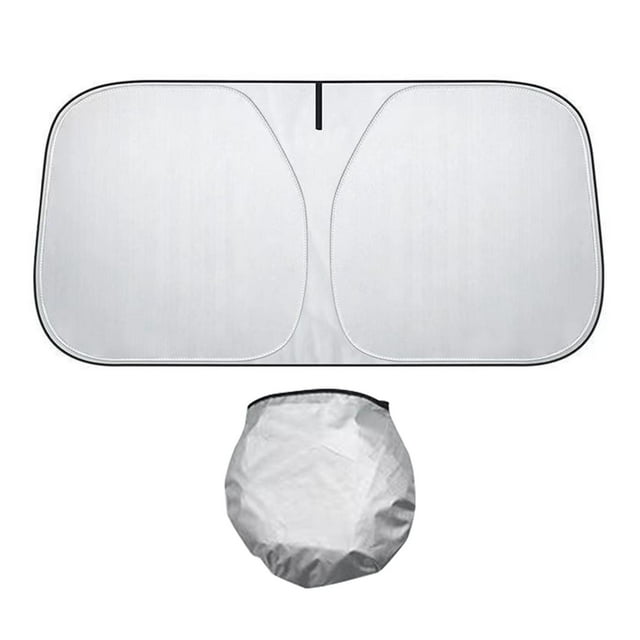 Parasol para parabrisas de coche, para mantener el vehículo plegable. 145cmx8cm