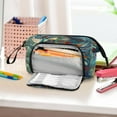 thumbnail image 6 of Nylon Fish Mouth Pencil Case with Large Capacity Zipper Pencil Pouch Stained Glass Dragon Pencil Bag Organizers, 6 of 7