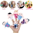 thumbnail image 4 of Set de marionetas Sealive, 16 unidades, terciopelo suave, 10 animales y 6 familias, 4 of 8