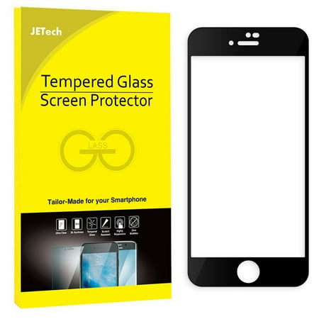 JETech Screen Protector for Apple iPhone 8 Plus iPhone 7 Plus Full Coverage Tempered Glass Film Edge to Edge Protection