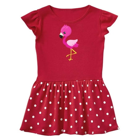 

Inktastic Little Flamingo Baby Flamingo Pink Flamingo Gift Toddler Girl Dress