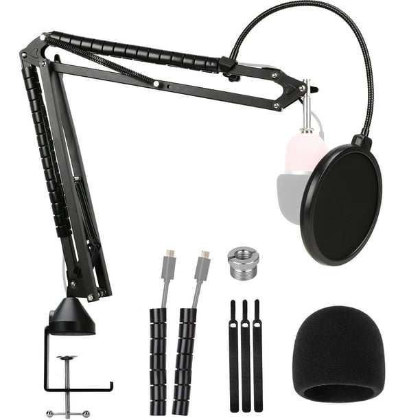 Soporte para micrófono YOUSHARES Boom Arm Pop Filter Parabrisas