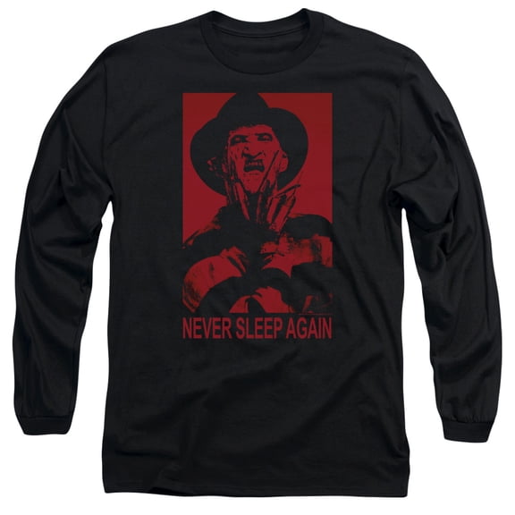 Nightmare On Elm Street - Never Sleep Again - Long Sleeve Shirt - Large