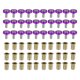 thumbnail image 1 of Kit Sujetador 30uds Motocicleta Unique Bargains Morado Guardabarros Parachoques, 1 of 1