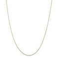 thumbnail image 2 of The Black Bow 0.8mm, 14k Yellow Gold, Diamond Cut Cable Chain Necklace, 30 Inch, 2 of 8