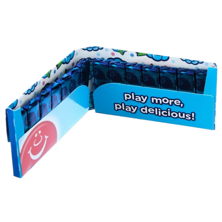 Airheads Candy, Chewing Gum, BLUE RASPBERRY Flavor, MICRO CANDIES