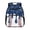 Blue Dripping Baseball, variant on Pink Ribbon Axolotl 13.5 Inch Lightweight Backpack for 3-5 Years Old Toddlers Preschool Boys Backpack with Adjustable Shoulder Straps and Spacious Interior for Girls Kindergarten