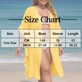 thumbnail image 3 of Women's Swimwear Cover Ups Beach Bikini Swimsuit Kimono Cardigan Cover Up Long Flowy Beachwear, 3 of 7