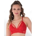 thumbnail image 2 of Lencería 10089 Angélica Chew ® | Bralette De Encaje rojo M ANGELICA CHEW 10089, 2 of 4