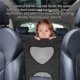 thumbnail image 2 of sweethay Red de barrera para mascotas de coche, asiento trasero pequeño y mediano, seguridad para bebés, Interior de coche, malla extraíble, Ventana automotriz Negro, 2 of 6