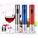 thumbnail image 3 of Kearding Sacacorchos eléctrico para vino tinto, abridor automático de botellas de vino de uva, cortador de papel de aluminio iluminado, sacacorchos, Cocina y Comedor rojo Kearding JJ8932-01B, 3 of 4
