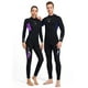 thumbnail image 2 of Sonducket BUCEO SAIL 3MM Trajes de neopreno SCR Traje de buceo de neopreno Traje de baño Resistente al desgaste Traje de surf con protección para Deportes acuáticos Púrpura L Sonducket OD003296-24, 2 of 6