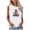 White, variant on Women's American Flag Print Sleeveless Tunic - V-Neck Casual Top, Flowy for Beach & Patriotic Gatherings