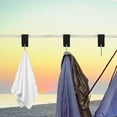 thumbnail image 1 of COMPUKAS 10 Pcs Crochets en Métal Revêtus de PU pour Placard Camping et Extérieur Usage Intensif Gain de Place Rangement, 1 of 8