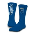 thumbnail image 2 of ISlide Kansas City Royals Three-Pack Lifestyle Crew Socks Set, 2 of 4