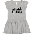 thumbnail image 3 of Inktastic Atlanta Skyline Grunge Girls Toddler Dress, 3 of 5