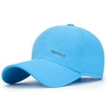 thumbnail image 1 of MIASHUI Unisex Summer Baseball Cap Lightweight Breathable Outdoor Sports Hat,Light Blue, 1 of 2