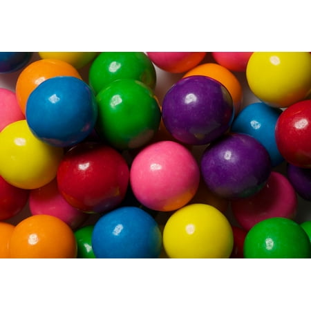 5 Lbs Of 1/2" (13mm) Dubble Bubble Gumballs Assorted 8 flavors 1000 ct MINI GUM