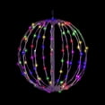 thumbnail image 3 of Esfera Navideña Grande 30cm Con 100 Luces Led Multicolor Colgante, 3 of 4