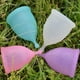 thumbnail image 5 of Women Silicone Period Cup Collapsible Cleaning Cup Menstrual Disc Reusable Portable Leak Proof Blue Set L 25ml, 5 of 5
