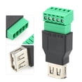 thumbnail image 4 of Convertisseur USB Femelle, Adaptateur USB, Terminal USB Léger 2PCS pour les Professionnels Passionnés d'Électronique, 4 of 8